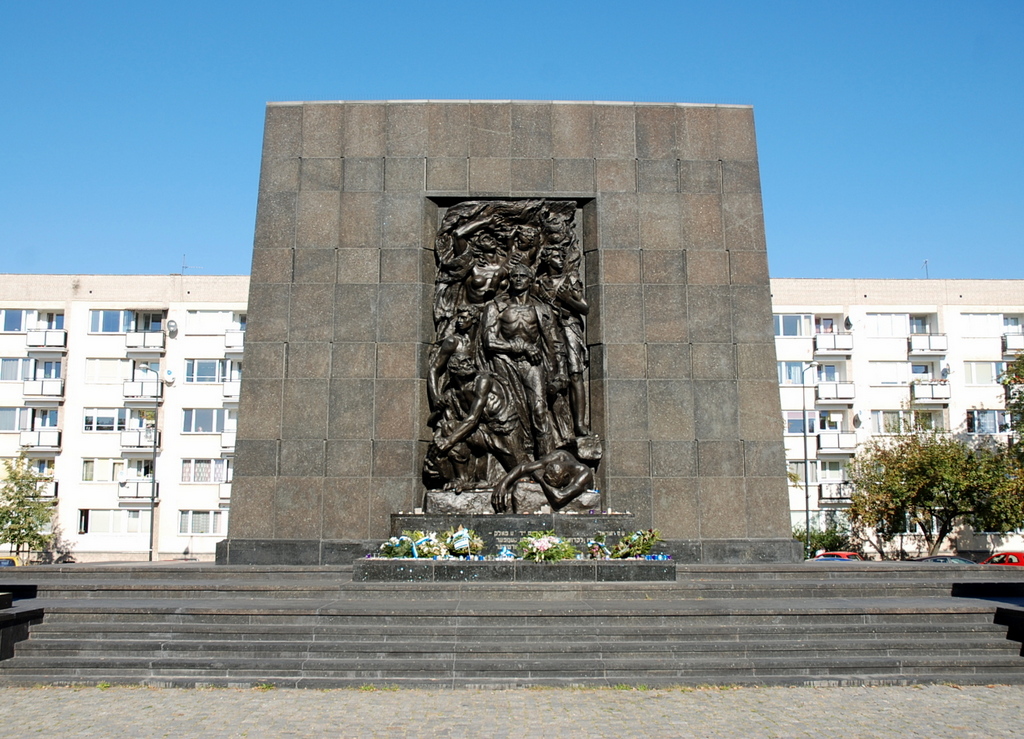 Mémorial du ghetto de Varsovie, Varsovie, Pologne