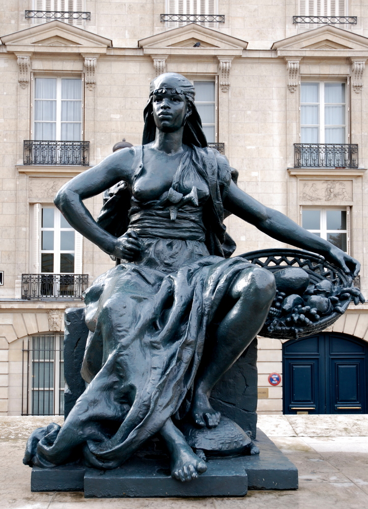 L'Afrique par Eugène Delaplanche, Musée d'Orsay, Paris, France.