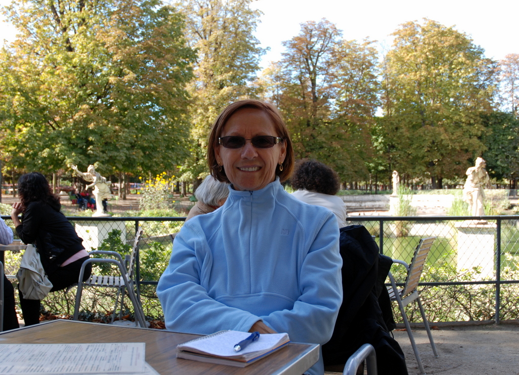 5 octobre 2012 - Terrasse de Pomone, Jardin des Tuileries, Paris, France.