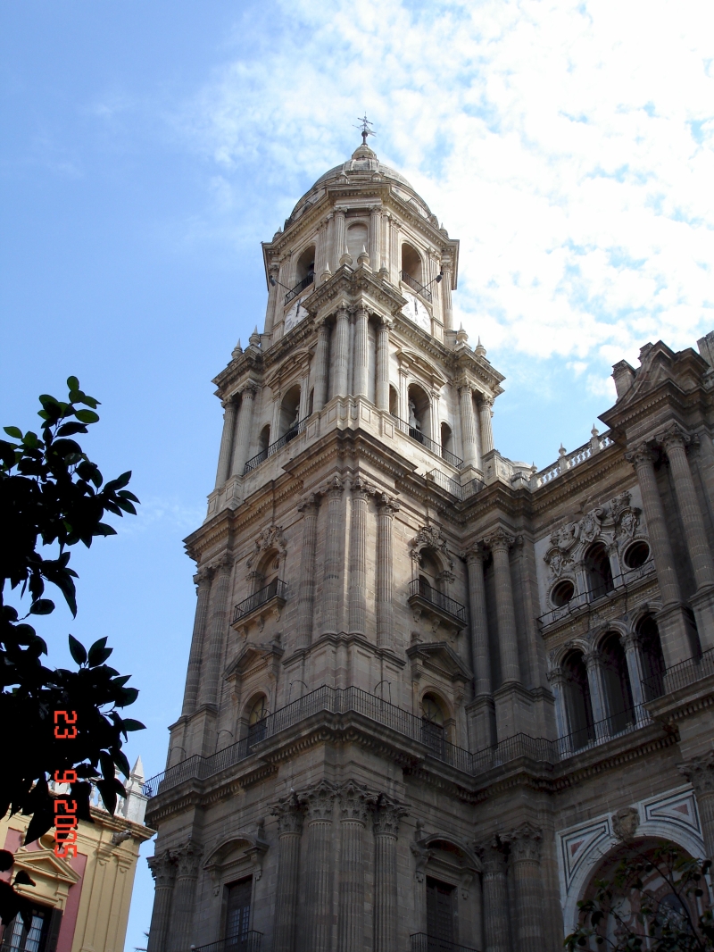 La Cathédrale de Málaga en Espagne.