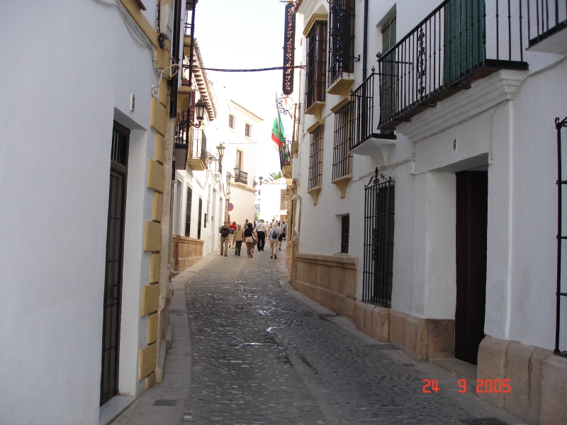 Les petites rues de Ronda.