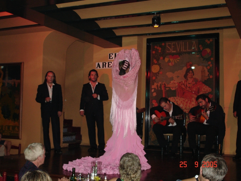 El Arénal Tablao Flamenco Restaurante, Séville, Espagne.