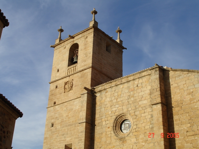 Église Cathédrale de Santa María, Cáceres, Espagne.