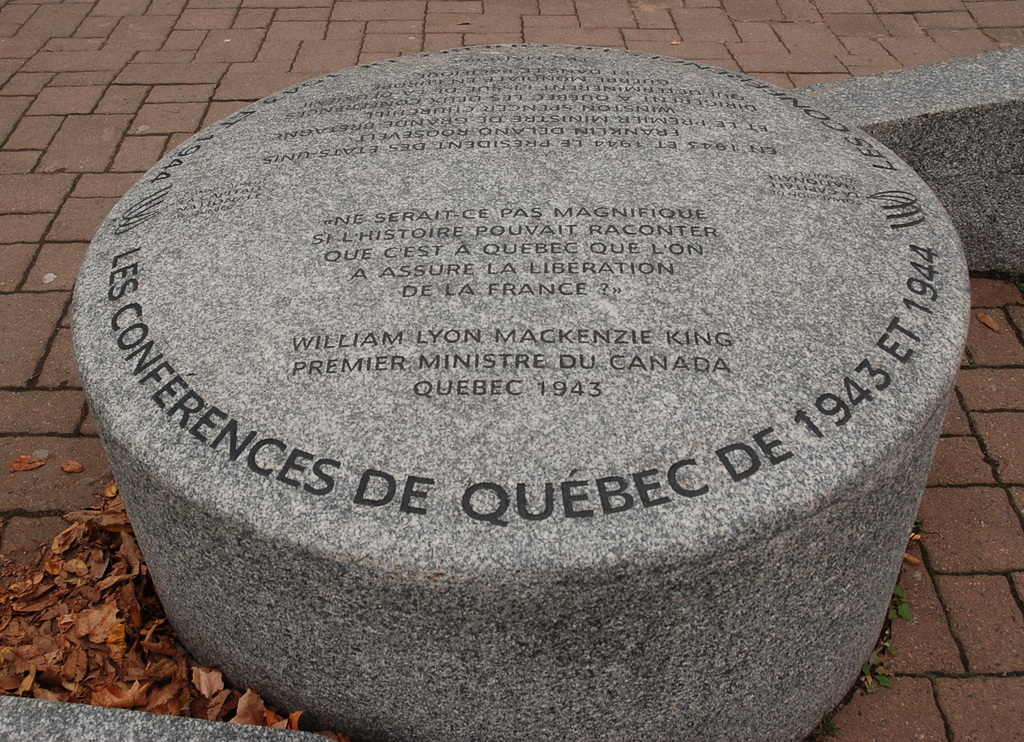 Monument Churchill-Roosevelt, Québec, Québec
