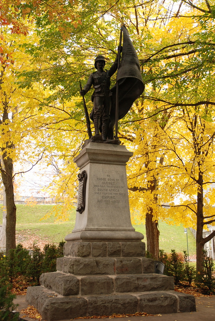 Monument aux Braves de la guerre des Boers, Québec, Québec