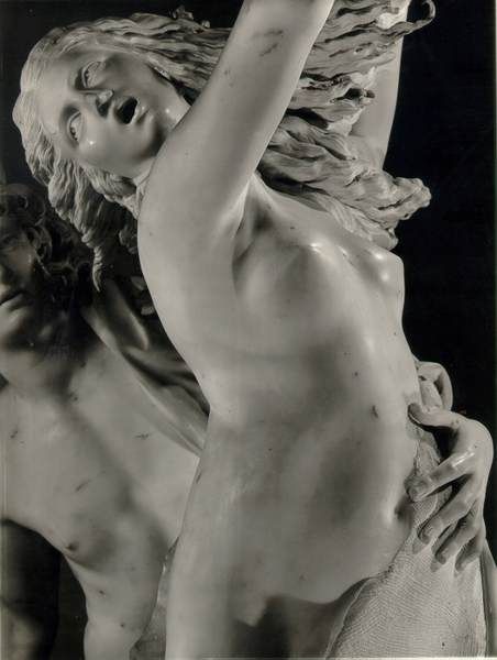 Apollon et Daphné de Bernini, Musée de la villa Borghèse, Rome, Italie.