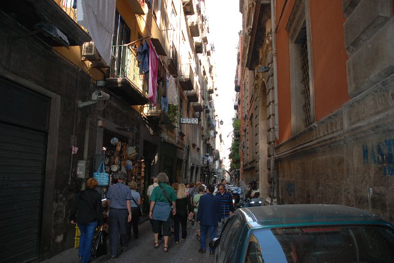 Quartier Spacca Napoli, Naples, Italie.