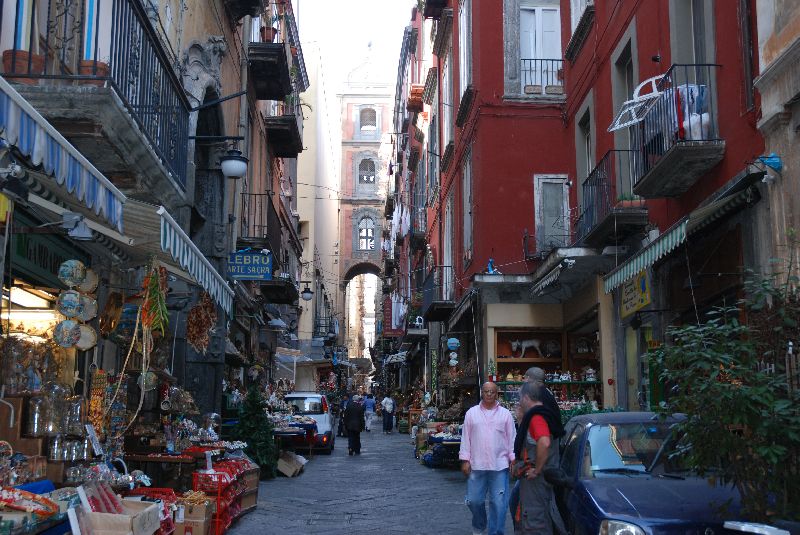 Quartier Spacca Napoli, Naples, Italie.