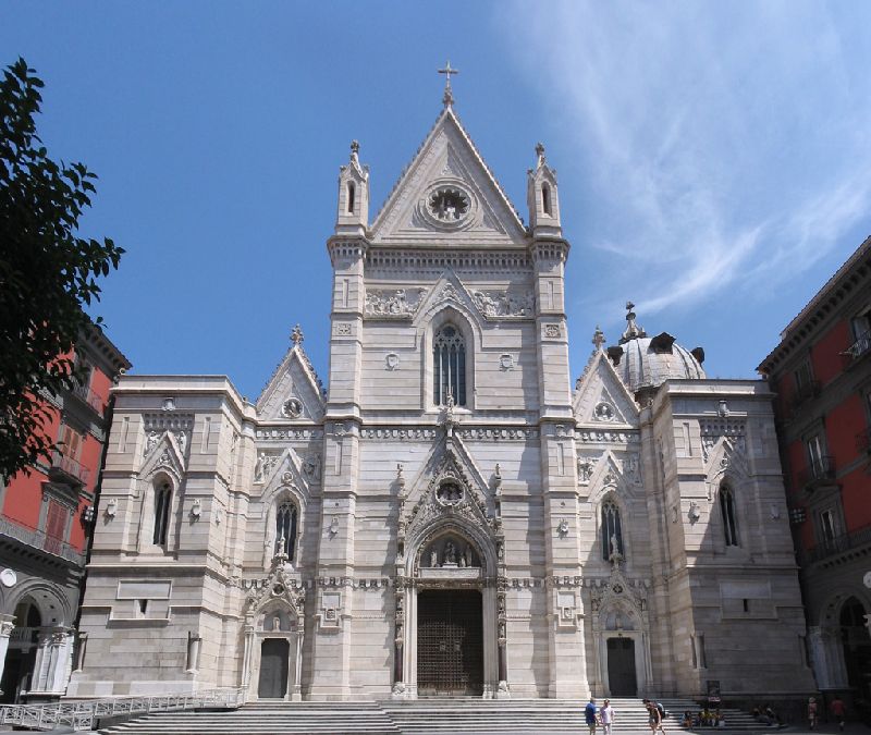 Le Duomo de Naples, Italie.