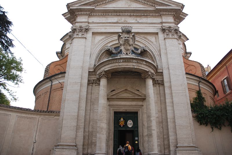 Église Sant’Andrea al Quirinale, Rome, Italie.