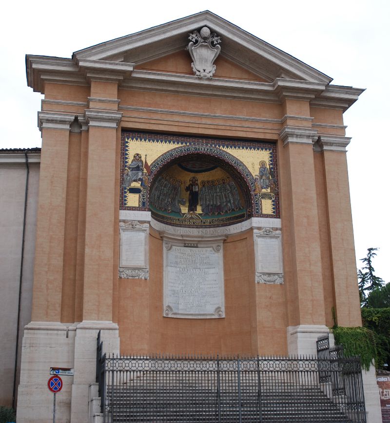 Le palais Latran, le premier palais papal, Rome, Italie.