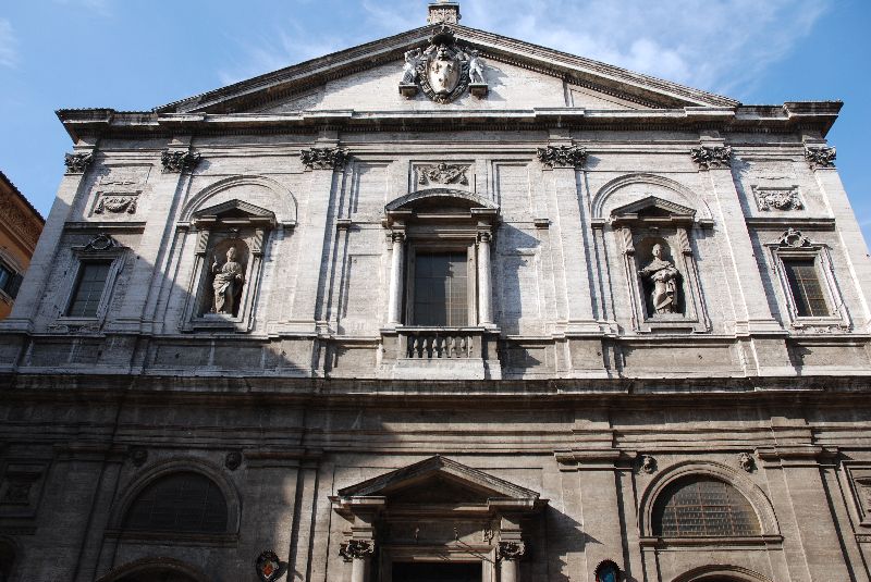 L’église Saint-Louis-des-Français, Rome, Italie.