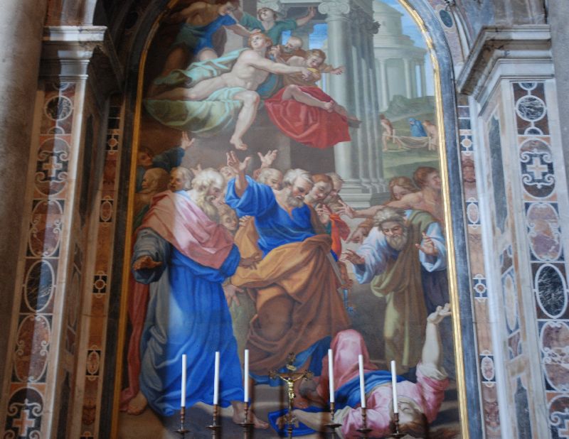Trésors de la basilique Saint-Pierre de Rome, Italie.