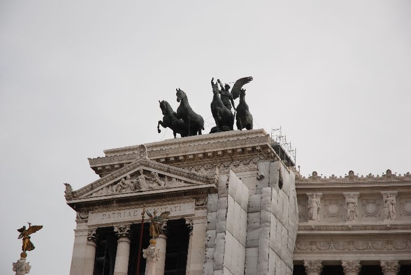 Monument à Victor-Emmanuel II, Rome, Italie.