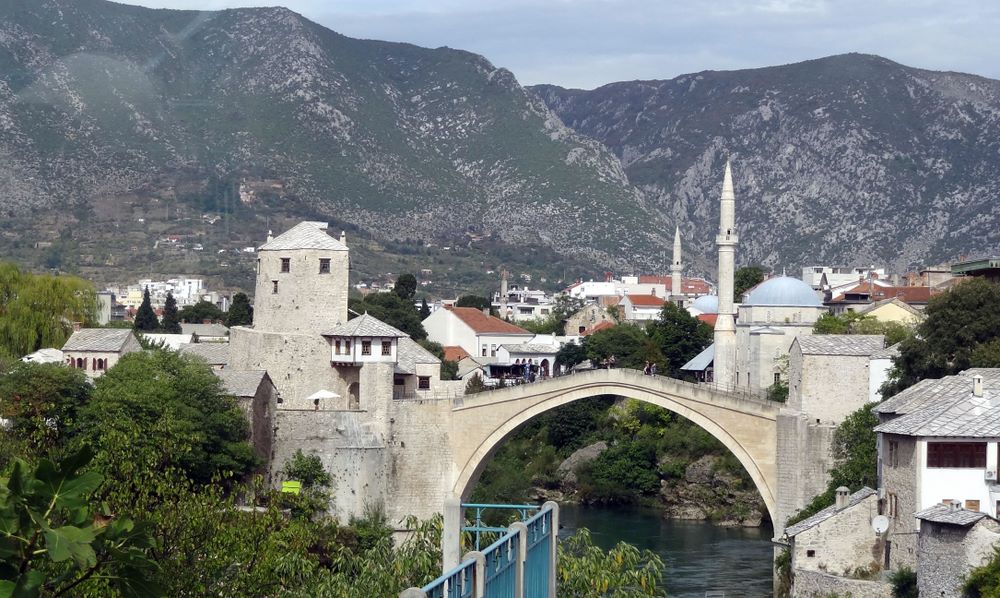 Stari Most, Mostar, Bosnie-Herzégovine.