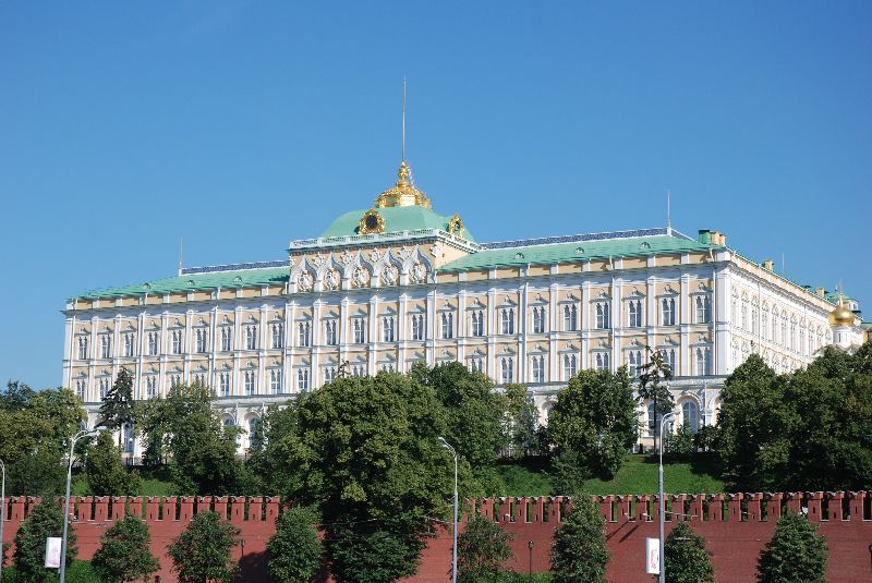 Le grand palais du Kremlin, Moscou, Russie.