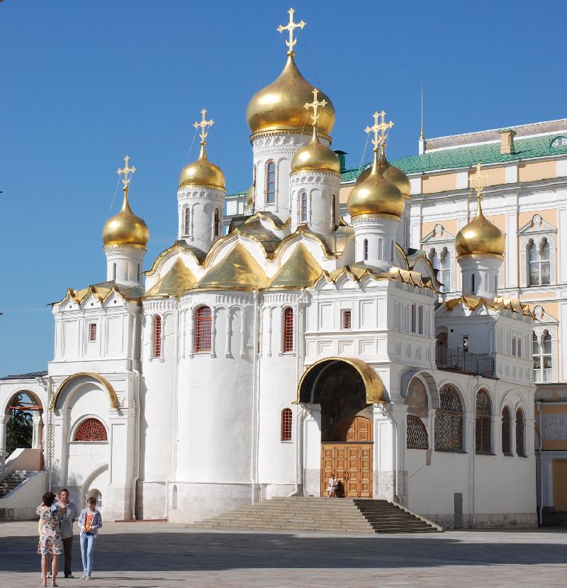 Cathédrale de l’Annonciation, Moscou, Russie.