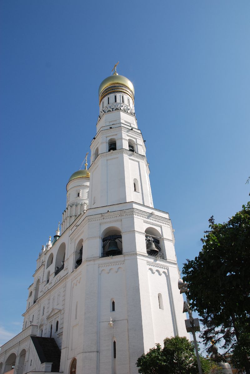 Le clocher d’Ivan-le-Grand, Moscou, Russie.