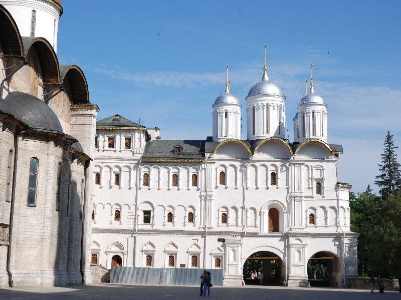 Palais du Patriarche et l’église des Douze-Apôtres, Moscou, Russie.