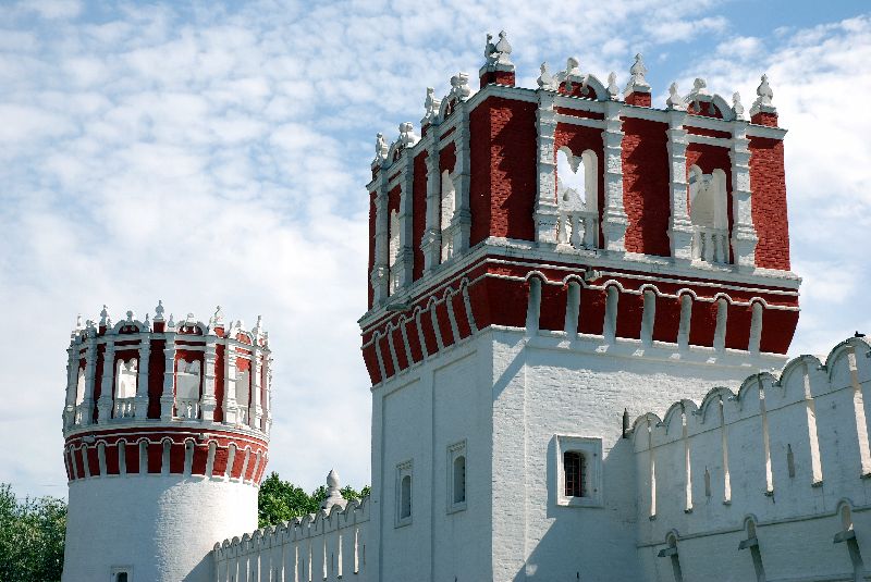 Le monastère de Novodievitchi, Moscou, Russie.