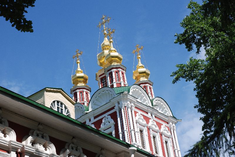 Église de la Transfiguration du monastère de Novodievitchi, Moscou, Russie.