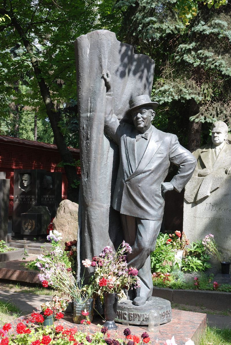 Boris Brunov, cimetière de Novodievitchi, Moscou, Russie.