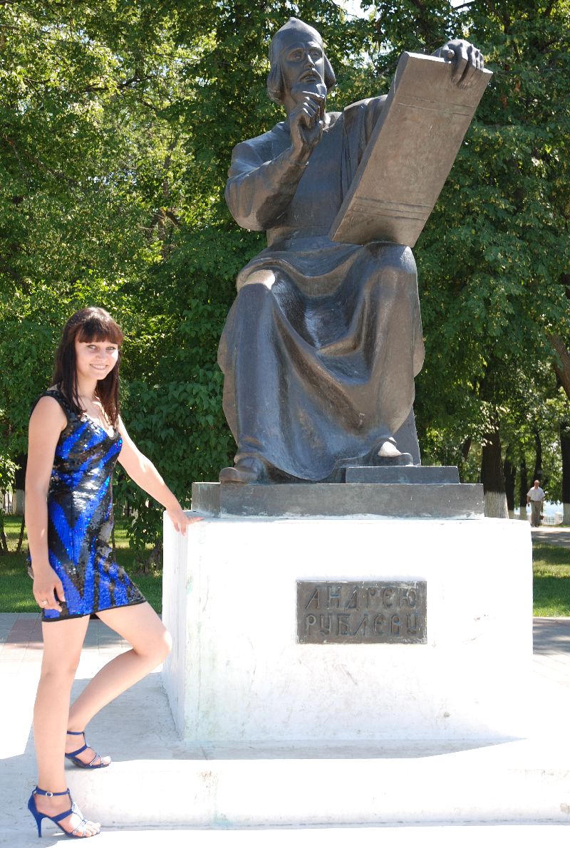 Monument représentant le prince Vladimir, Russie.