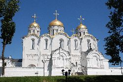 La cathédrale de l’Assomption, Vladimir, Russie.