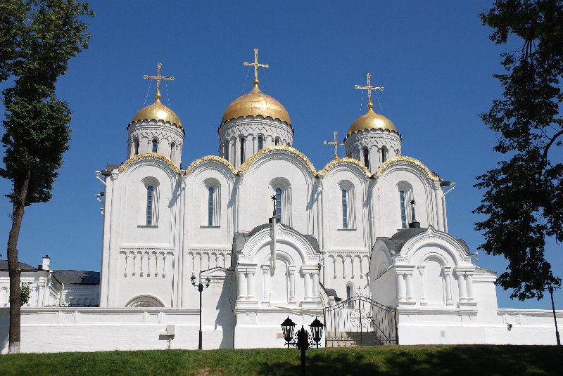 Cathédrale de la Dormition-de-la-Vierge, Vladimir, Russie.