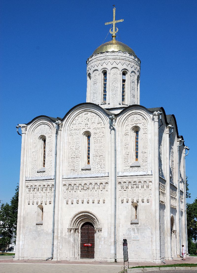 Cathédrale Saint-Dimitri, Vladimir, Russie.