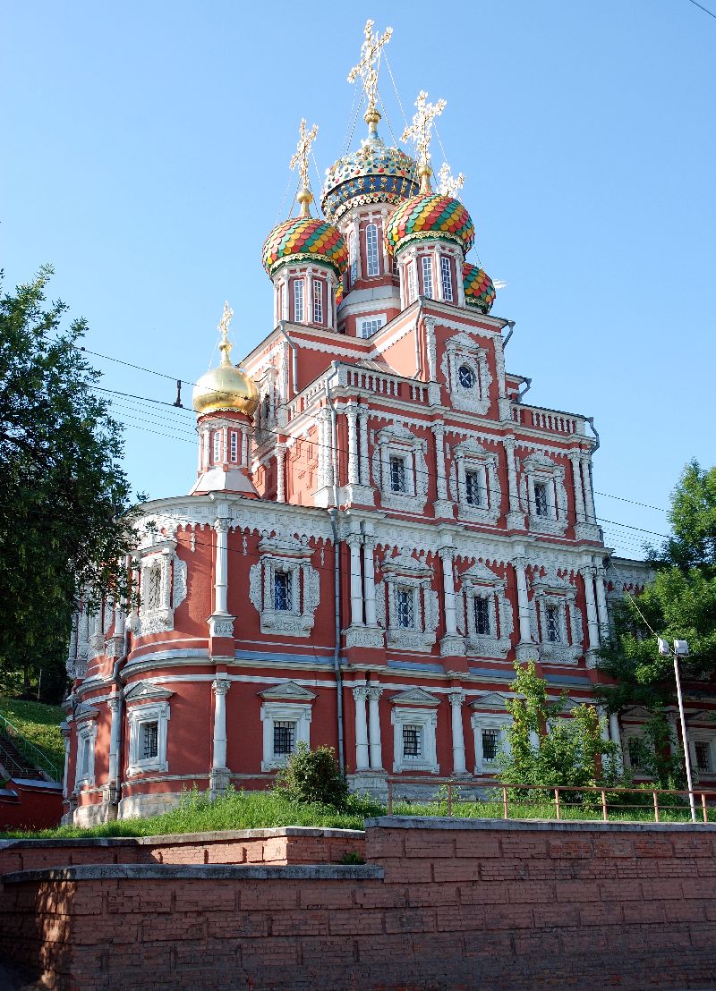 L'église de-la-Nativité, Nijni Novgorod, Russie.