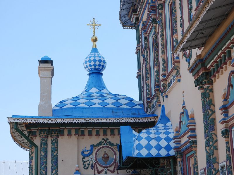 Cathédrale de Saint-Pierre et de Saint-Paul, Kazan, Russie.