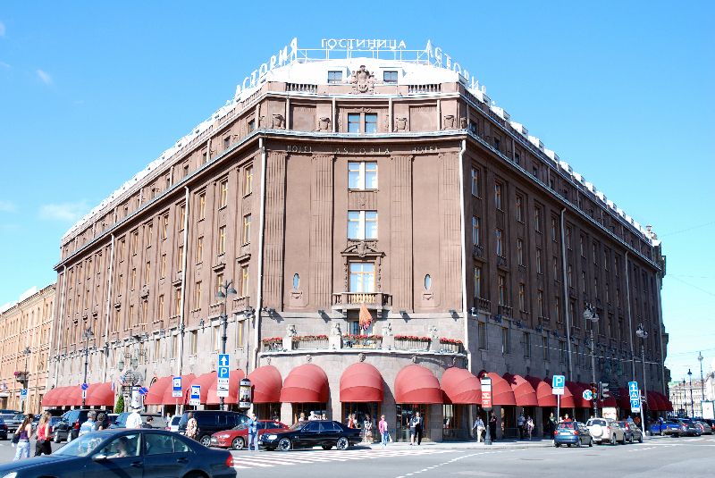 Hôtel Astoria, Saint-Pétersbourg, Russie.