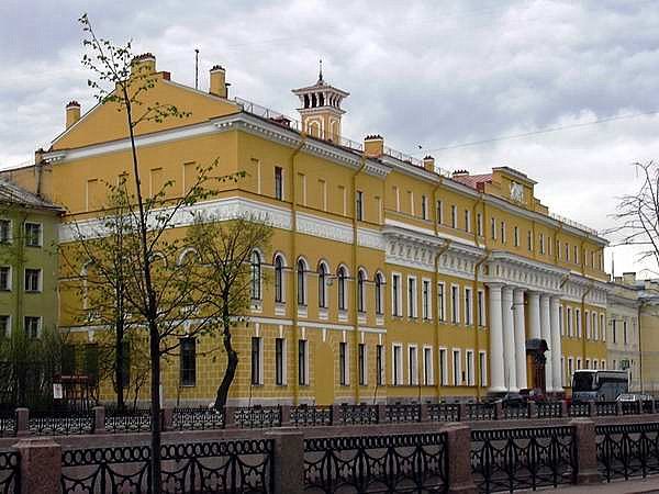 Le palais Yousssoupov, Saint-Pétersbourg, Russie.