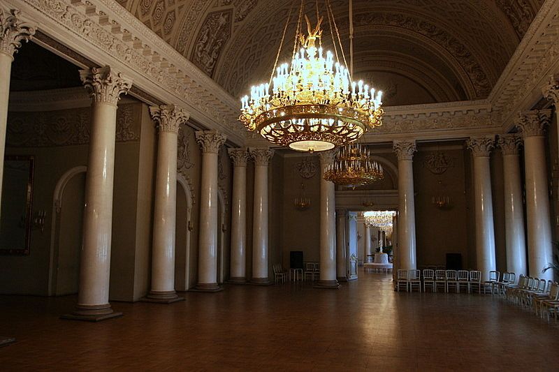 Palais Yousssoupov, Saint-Pétersbourg, Russie.