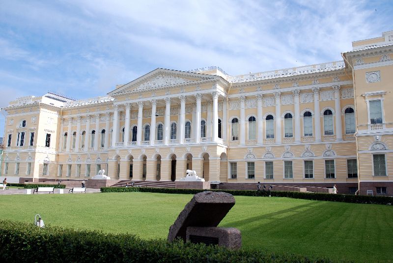 Le Musée russe, Saint-Pétersbourg, Russie.