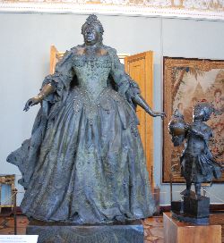 L’impératrice Anna Ivanovna, Musée russe, Saint-Pétersbourg, Russie.