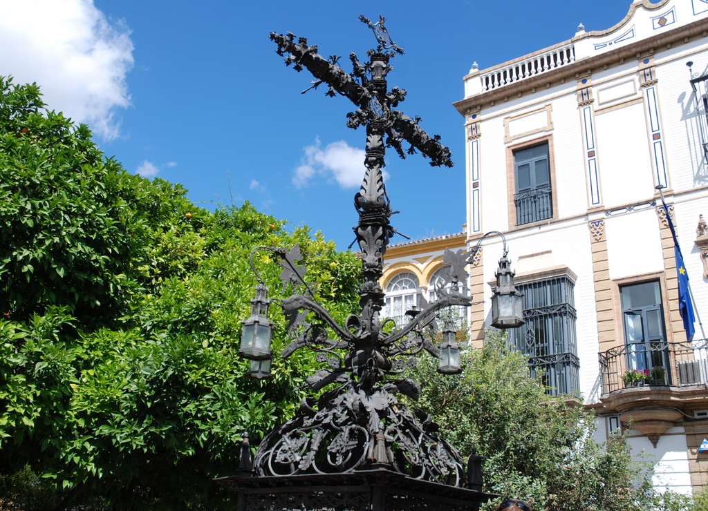Plaza Santa Cruz, Séville, Espagne