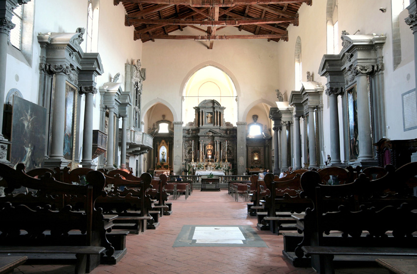 Saint François d’Assise, Cortone, Toscane, Italie.