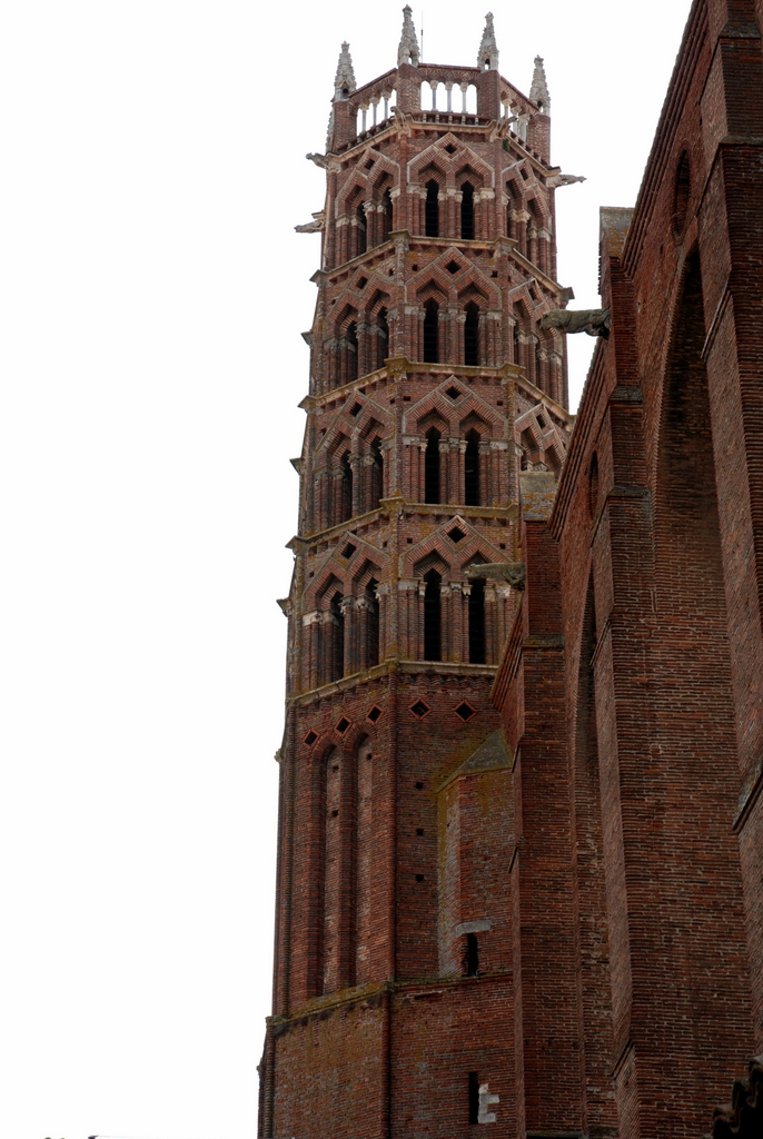 Clocher de l’église des Jacobins, Toulouse, France