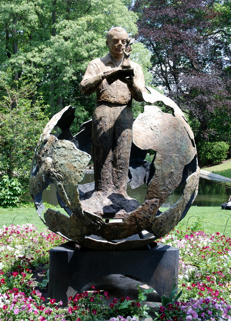 Saint Exupéry et le Petit prince, Jardin du Grand Rond, Toulouse, France