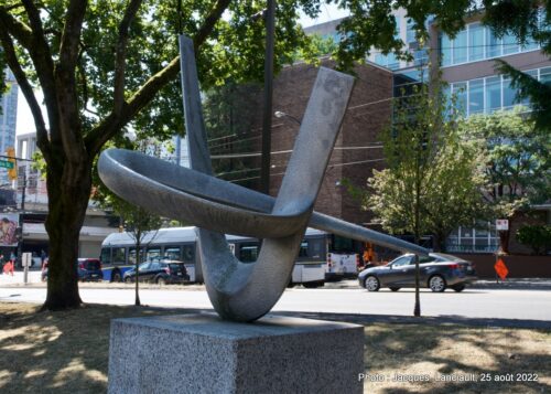 Mémorial au Vancouver Daily Province, Vancouver, Colombie-Britannique