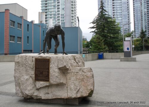 Percy Williams, BC Place, Vancouver, Colombie-Britannique