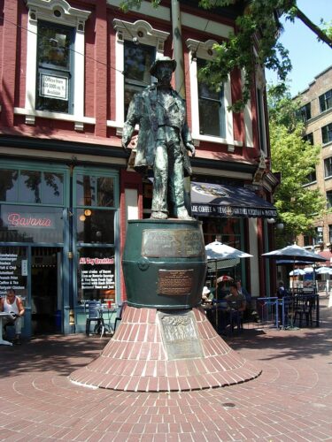 Monument de Gassy Jack, Gastown, Vancouver, Colombie-Britannique
