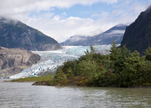 Glacier Mendenhall, Juneau, Alaska, États-Unis