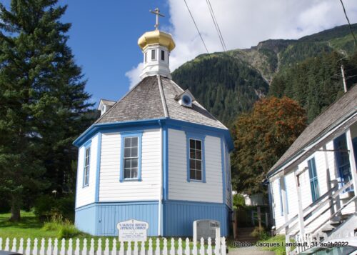Église orthodoxe russe St Nicholas, Juneau, Alaska, États-Unis