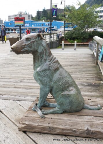 Patsy Ann Her statue, Juneau, Alaska, États-Unis