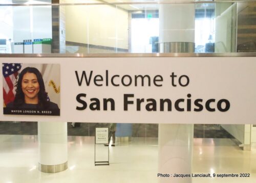 Aéroport de San Francisco, Californie, États-Unis