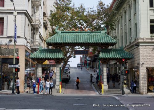 Porte du Dragon, San Francisco, Californie, États-Unis