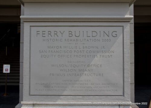 Ferry Building, San Francisco, Californie, États-Unis